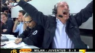 Direttastadio 7Gold  ZULIANI vs CRUDELI Milan 1  1 Juve [upl. by Asirehc345]