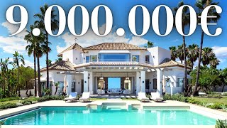 TOURING Brand quotNEWquot 9000000€ Mega VILLA in Marbella Epic views design architecture and more [upl. by Driscoll823]