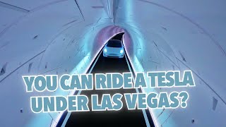 Futuristic or Reality The Boring Companys Tunnels Under Las Vegas [upl. by Selma651]