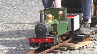 5quot Gauge Railway at Tywyn Wharf 5th August 2023 [upl. by Alisha]