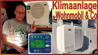 Mobile Split Klimaanlage für Wohnmobil amp Co  Montage amp Test  Eurom AC2401 Klimagerät Caravan WoMo [upl. by Llirrem]