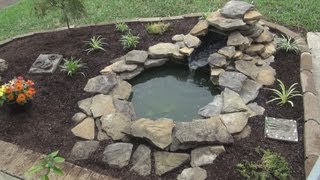 Decorative Garden Pond Setup [upl. by Alvis]