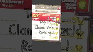 quotTop 4 Clash of Clans Clans in World Rankings 🌍🔥 ClashOfClans TopClansquot [upl. by Puritan]