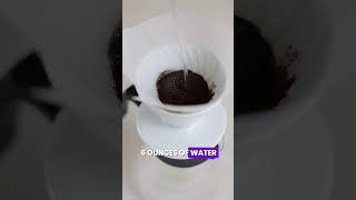 What Is The Best Water To Coffee Ratio shorts coffee strongcoffee [upl. by Sunny]