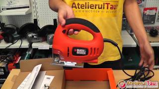 Fierastrau pendular Black amp Decker KS400E  AtelierulTauro  WunderHaff [upl. by Eintirb]