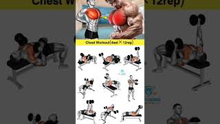 chest workout tranding viral motivation shortsviral youtubeshorts [upl. by Eipper592]