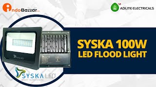 Syska 100W Flood Light [upl. by Notla]