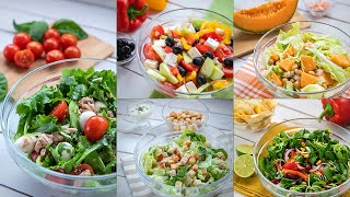 5 IDEE PER INSALATONE ESTIVE FACILI E VELOCI  Tante Ricette per Piatti Unici Freschi e Gustosi [upl. by Annirak]