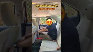 2024 Maruti Dzire Rear Seat Experience dzire2024 [upl. by Assinna]