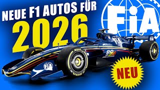 F1Regeln 2026 enthüllt So sieht die Zukunft der Formel 1 aus [upl. by Ylliw577]