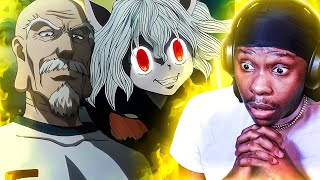 NETERO VS PITOU  DRAGON DIVE  Hunter x Hunter Episode 111 Reaction [upl. by Aitnis]