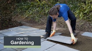 How to lay a patio with Wickes [upl. by Sitra412]