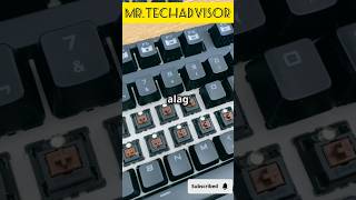 Membrane vs mechanical keyboard 🤔 techfacts laptop fact pc keyboard smartphone mrtechadvisor [upl. by Kucik652]