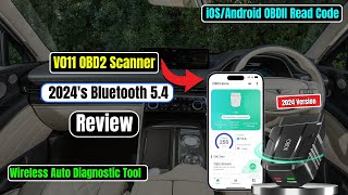 V011 OBD2 Scanner Wireless Auto Diagnostic Tool [upl. by Nonez]