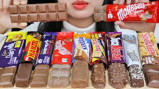 ASMR CHOCOLATE BARS 🍫 MALTESERS TEASERS SILVERQUEEN CADBURY KNOPPERS BENGBENG CHOCO MUCHO 🍫 [upl. by Nnyleahs]