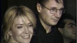 NATASHA RICHARDSON and LIAM NEESON meet fans 1999 [upl. by Ajidahk]