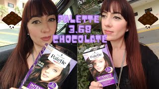 TINTE PALETTE 368 CHOCOLATE PROFUNDO🍫  reseña [upl. by Einehpets]