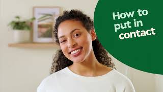 How to put in your contact lenses  Specsavers Optometrists NZ [upl. by Ecahc]