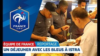 Equipe de France  Lendemain de qualification au camp de base des Bleus I FFF 2018 [upl. by Helbonia]