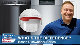 Whats the Difference Bosch Dishwasher Series 2023 [upl. by Boot]