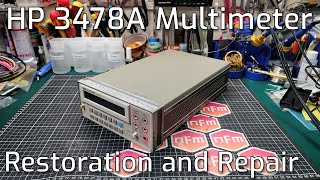 HP 3478A Multimeter Repair and Test [upl. by Bouchard136]