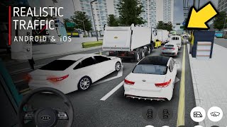 TOP 6 Driving Games with RealisticHeavy Traffic for Android amp iOS 2022 • Best Car Games Android [upl. by Edith207]