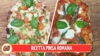 La Ricetta della Pinsa Romana Passo dopo Passo fino alla Precottura  Quelli di Bonci [upl. by Lindberg]