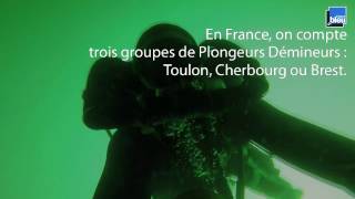 Plonger avec le Groupe des PlongeursDémineurs de la Marine Nationale [upl. by Ytsirk984]