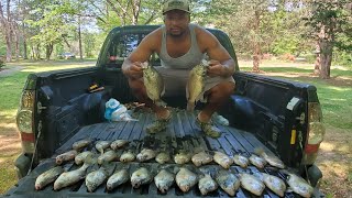 Catching Slabs On The Pamunkey River The Crappie Honey Hole [upl. by Blakelee664]