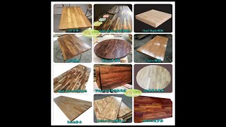 Wood Worktops Oak Walnut zebrano wenge Birch Maple Teak from Shanghai Woodyoulike Industries [upl. by Tarsus]