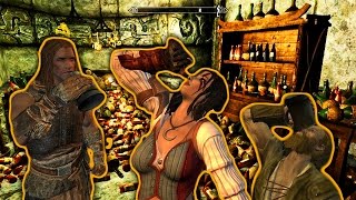 Getting Drunk In Skyrim  How To Get Drunk In Skyrim [upl. by Delisle49]