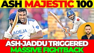 Majestic Ashwin 102 amp Jadeja 86 triggered massive fightback  India vs Bangladesh 1st Test [upl. by Sethi]