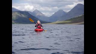 Kayaking Loch Etive in Pyranha Fusion [upl. by Qifar670]