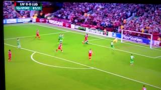 Balotellis first Liverpool goal [upl. by Egan732]