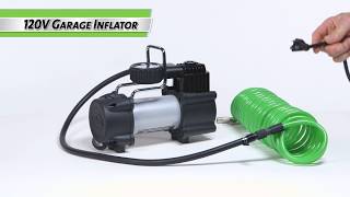 Slime 120V Garage Inflator 40045 [upl. by Macy908]