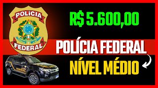 POLÍCIA FEDERAL NÍVEL MÉDIO  AGENTE ADMINISTRATIVO [upl. by Arikahc131]