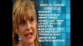 Maria del Carmen Formichella 30 minutos con Agustín Sagasti [upl. by Corkhill]