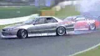 D1GP Blitz skyline Drifting [upl. by Ennasus]