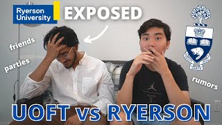 UOFT vs RYERSON  WHICH SCHOOL IS BETTER Toronto Metropolitan University  TMU [upl. by Jarrett371]