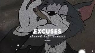 Excuses lofi slowed amp reverb  kendi hundi si song lofi  Ap dhillon [upl. by Ahsyt]