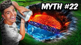 Busting Minecraft Myths In Real Life [upl. by Gyimah]