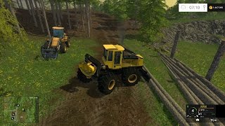 Farming Simulator 2015  Forestry on Bjornholm 001 [upl. by Aldos546]