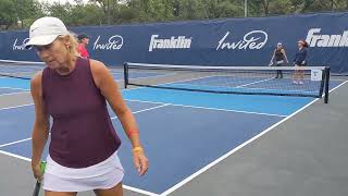 Womens 40 50 Pickleball at Nationals 2023 [upl. by Archie]