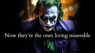 They left you in misery now they are the ones living miserable Poor they  Joker Speech [upl. by Hackney500]