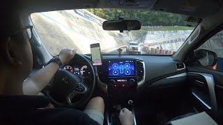 Montero Sport Glx MT  UphillDownhill POV  quotBitukang Manokquot [upl. by Ettelorahc]