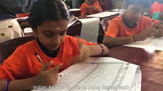 Indian Abacus competition [upl. by Yatnuhs]