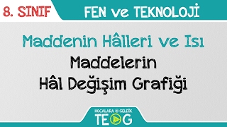 Maddenin Hâlleri ve Isı  Maddelerin Hâl Değişim Grafiği [upl. by Marden]