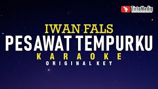 pesawat tempurku  iwan fals karaoke [upl. by Lane]