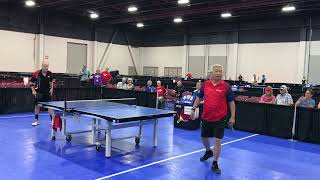 Qingping Liu 1865 vs Robert Hodgson 1771  Elite Singles SF  2024 Huntsman World Senior Games [upl. by Eniamrahc]