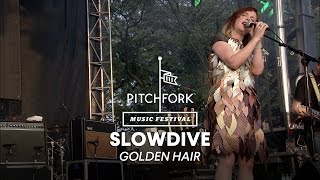 Slowdive perform quotGolden Hairquot  Pitchfork Music Festival 2014 [upl. by Aneger]